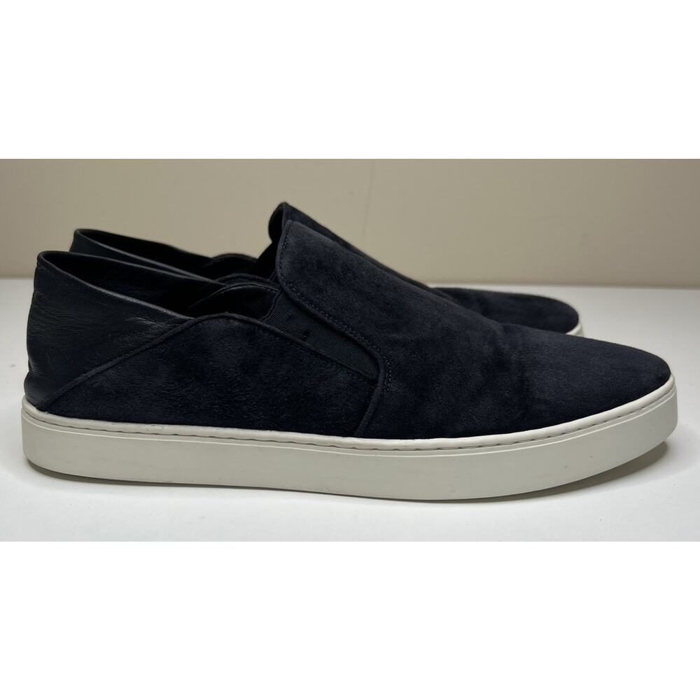 Vince Garvey Platform Convertible Sneakers Blue Suede Point Toe Women's 11M